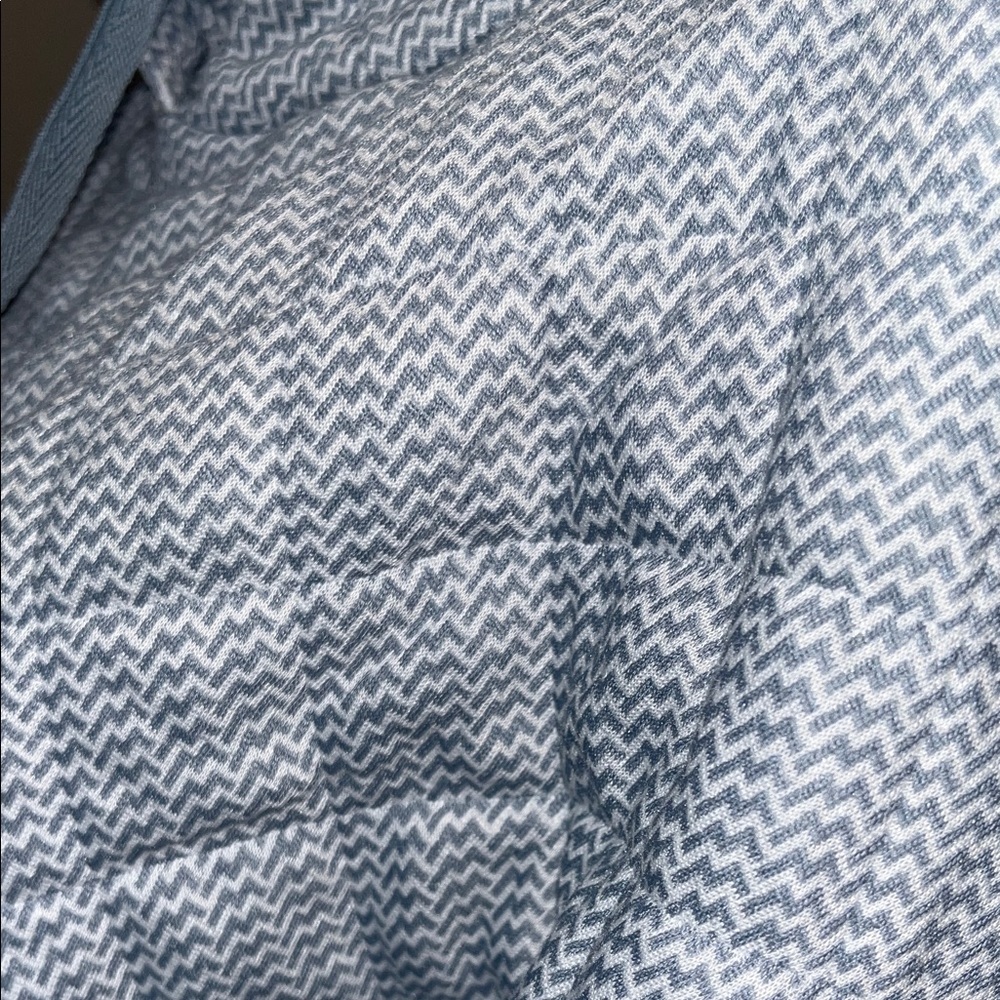 NWT Jones New York, lt blue Quilted Hoodie w/ pockets - Picture 5 of 6